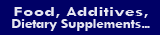 Food, Nutrition, Dietary Supplements...